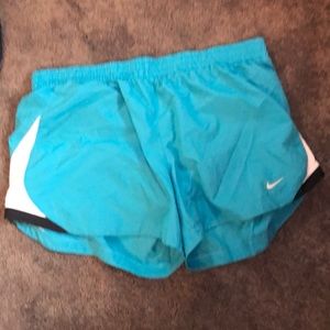 Nike blue shorts